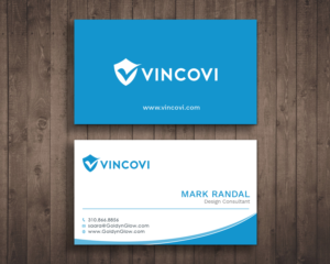 Business Card Design by Graphic Flame for VINCOVI Technology Solutions Inc | Design: #19674808