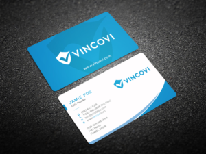 Business Card Design by Graphic Flame for VINCOVI Technology Solutions Inc | Design: #19674839