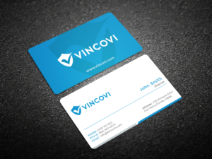 Business Card Design by Graphic Flame for VINCOVI Technology Solutions Inc | Design: #19674841