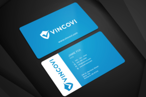 Business Card Design by Graphic Flame for VINCOVI Technology Solutions Inc | Design: #19674843