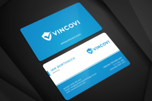 Business Card Design by Graphic Flame for VINCOVI Technology Solutions Inc | Design: #19674853