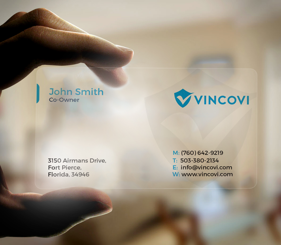 Diseño de Tarjeta de Presentación por Graphic Flame para VINCOVI Technology Solutions Inc | Diseño #19674854