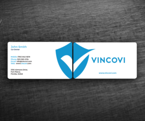 Visitenkarten-Design von Graphic Flame für VINCOVI Technology Solutions Inc | Design: #19674864