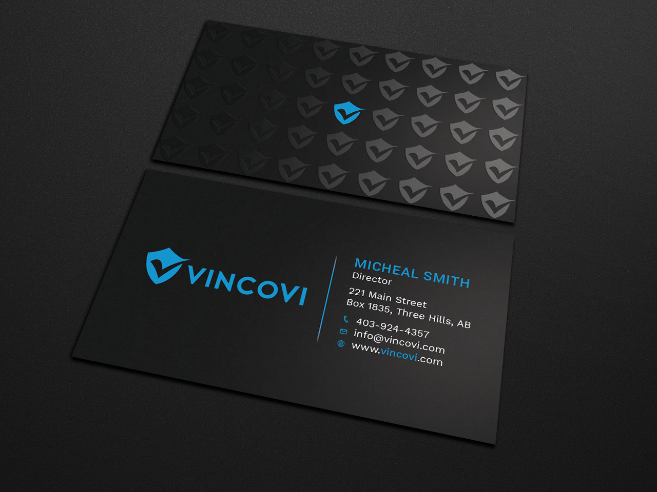 Visitenkarten-Design von Tripti Ranjan Gain für VINCOVI Technology Solutions Inc | Design #19672876