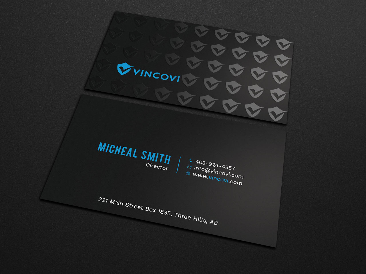 Business Card Design by Tripti Ranjan Gain for VINCOVI Technology Solutions Inc | Design #19672879