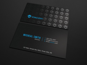Business Card Design by Tripti Ranjan Gain for VINCOVI Technology Solutions Inc | Design: #19672879