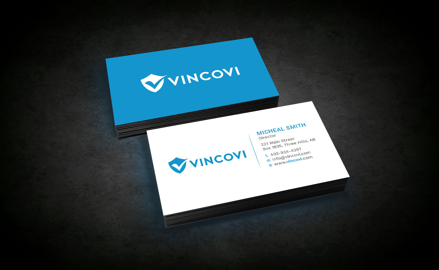 Visitenkarten-Design von Tripti Ranjan Gain für VINCOVI Technology Solutions Inc | Design #19672889