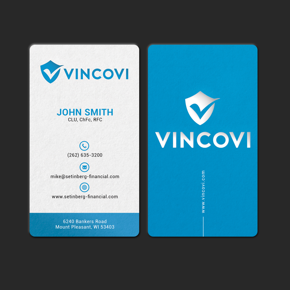 Diseño de Tarjeta de Presentación por Bold Pixels para VINCOVI Technology Solutions Inc | Diseño #19717930