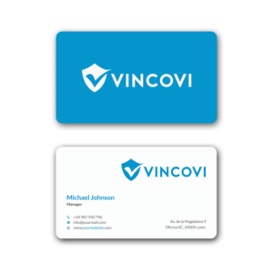 Business Card Design by Srabon55014 for VINCOVI Technology Solutions Inc | Design: #19669030