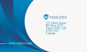 Business Card Design by shaheersjs for VINCOVI Technology Solutions Inc | Design: #19668825