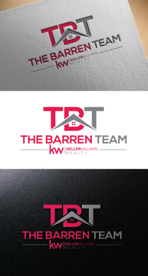 The Barren Team, or initials TBT.  Also, with the Keller Williams Logo, or maybe just KW somewhere.  Would like colors to be red,black. or red&black | Logo Design by Mr  Destiny