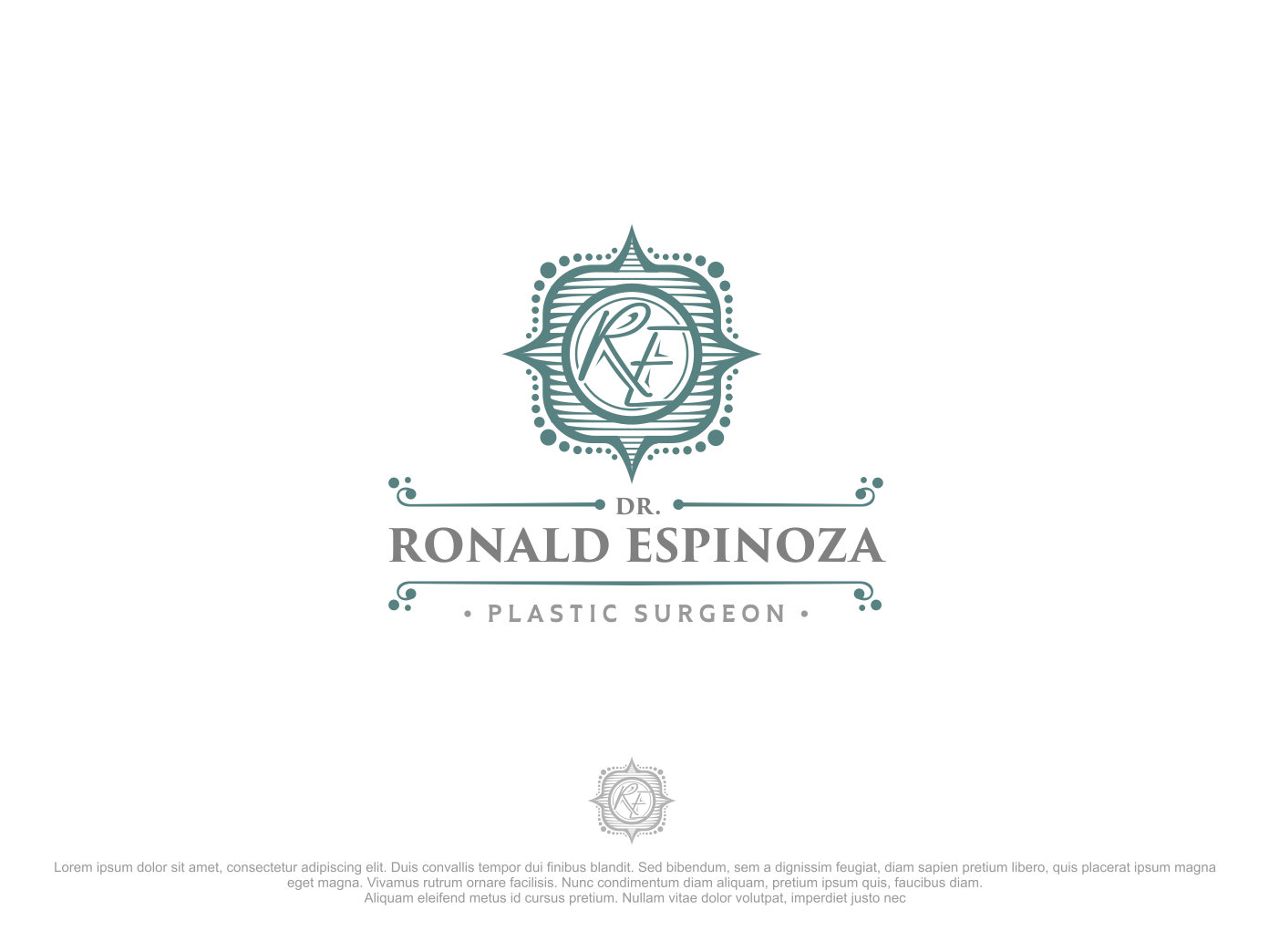 Logo Design by artswolf for Dr. Ronald Espinoza | Design #19731728