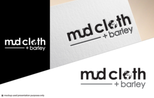 Mud Cloth + Barley | Logo Design by Juli creation