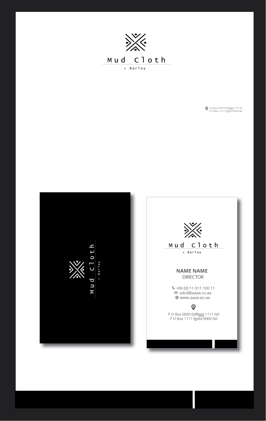 Design de Logo par StarGraphic pour MudCloth+Barley | Design : #19691234