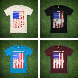 PTSD Service Dogs for Military and First Responders | T-shirt Design by edge design