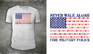 Design de T-shirt par D'Mono pour Got Your Six Support Dogs | Design #19694881