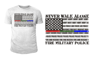 T-shirt Design by D'Mono for Got Your Six Support Dogs | Design: #19721162