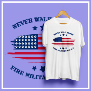 Design de T-shirt par ParisGraphix pour Got Your Six Support Dogs | Design #19719449