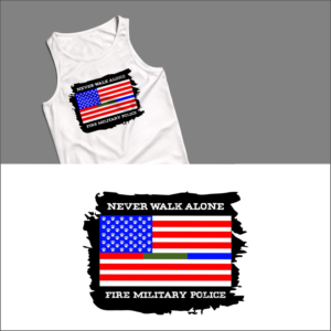 T-shirt Design by Rajiv Kumar for Got Your Six Support Dogs | Design: #19700945