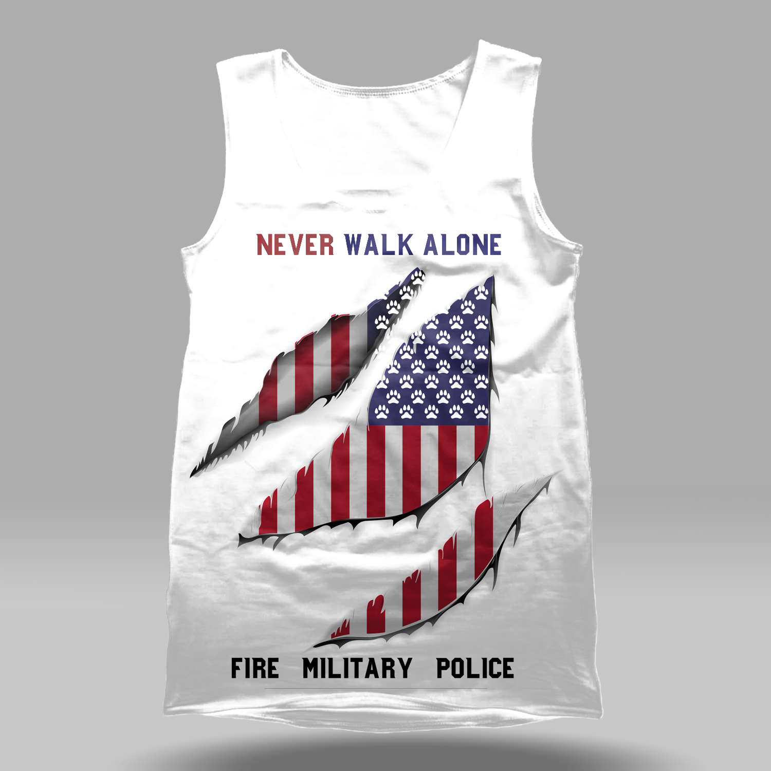 T-Shirt-Design von FRTV für Got Your Six Support Dogs | Design #19689708