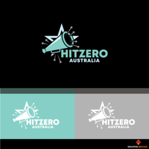 Hit Zero Australia  | Diseño de Logo por Graphic Bricks