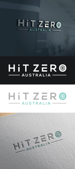 Logo Design by semogaawet 2 for Hit Zero Australia | Design: #19692283