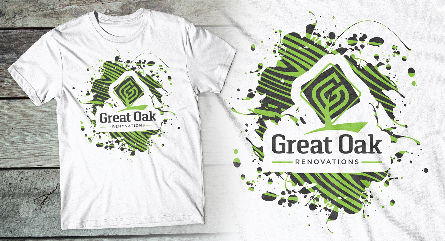 T-shirt Design by db1404 for Great Oak Renovations | Design #19671257