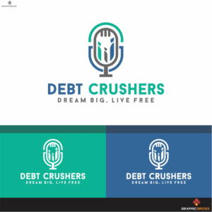 Debt Crusher | Logo Design by Graphic Bricks