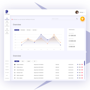 Design interface for an invoicing software | Diseño de aplicación (App) por mobileAppSL