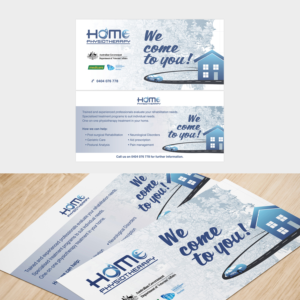 mobile physiotherapy for the elderly  | Design de Flyer par senja