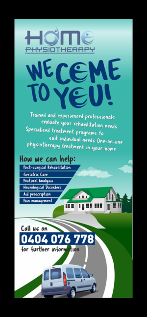 mobile physiotherapy for the elderly  | Flyer Design by Fine Graphics House
