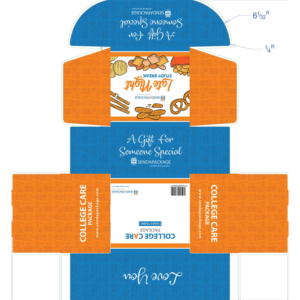 College Care Package -Shipping Package Design Box Dimensions: 10x10x6 | Verpackungs-Design von Yafi Mridha