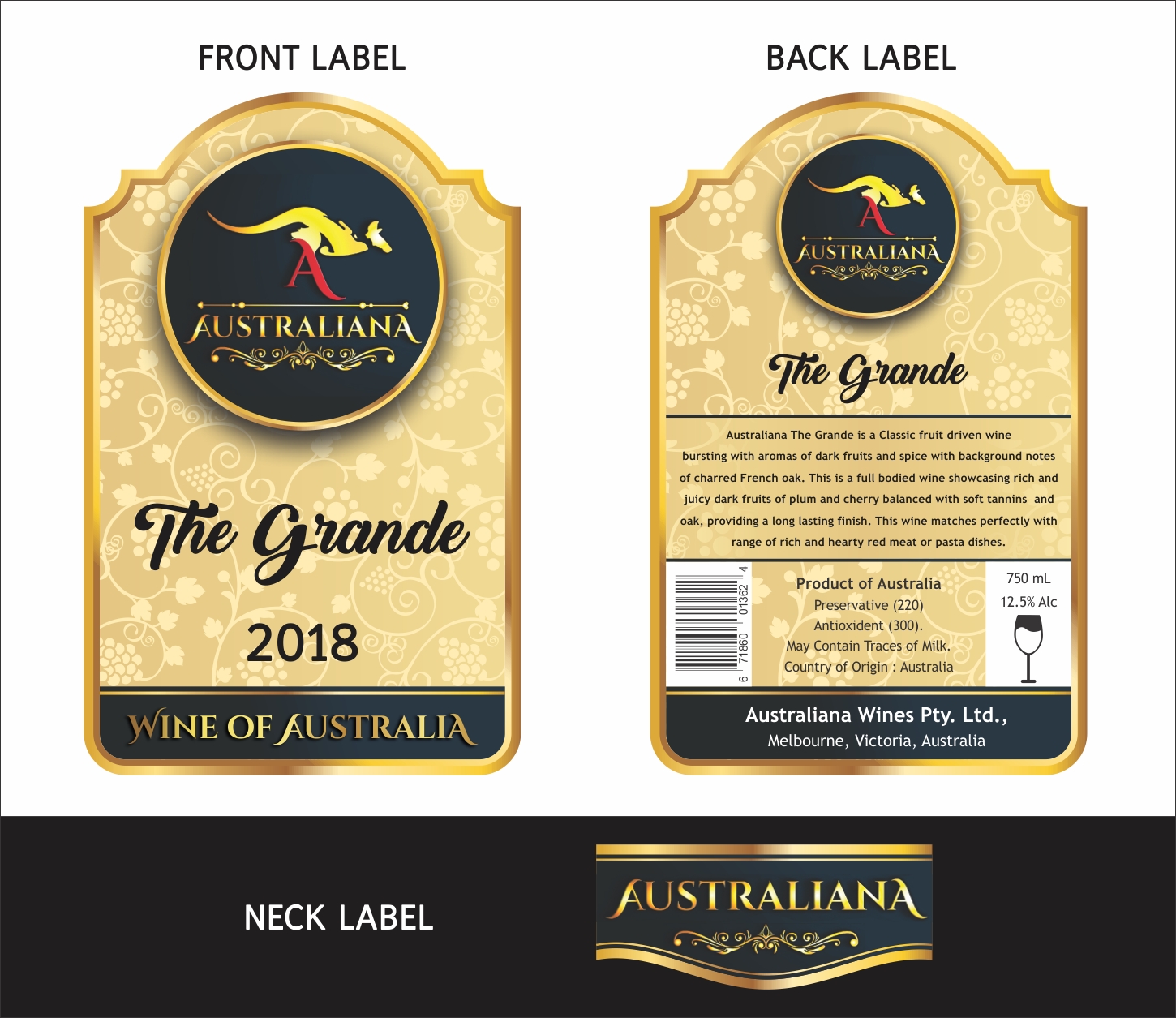 Label Design by Robert Macwan for this project | Design #19768168