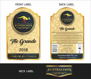 Label Design by Robert Macwan
