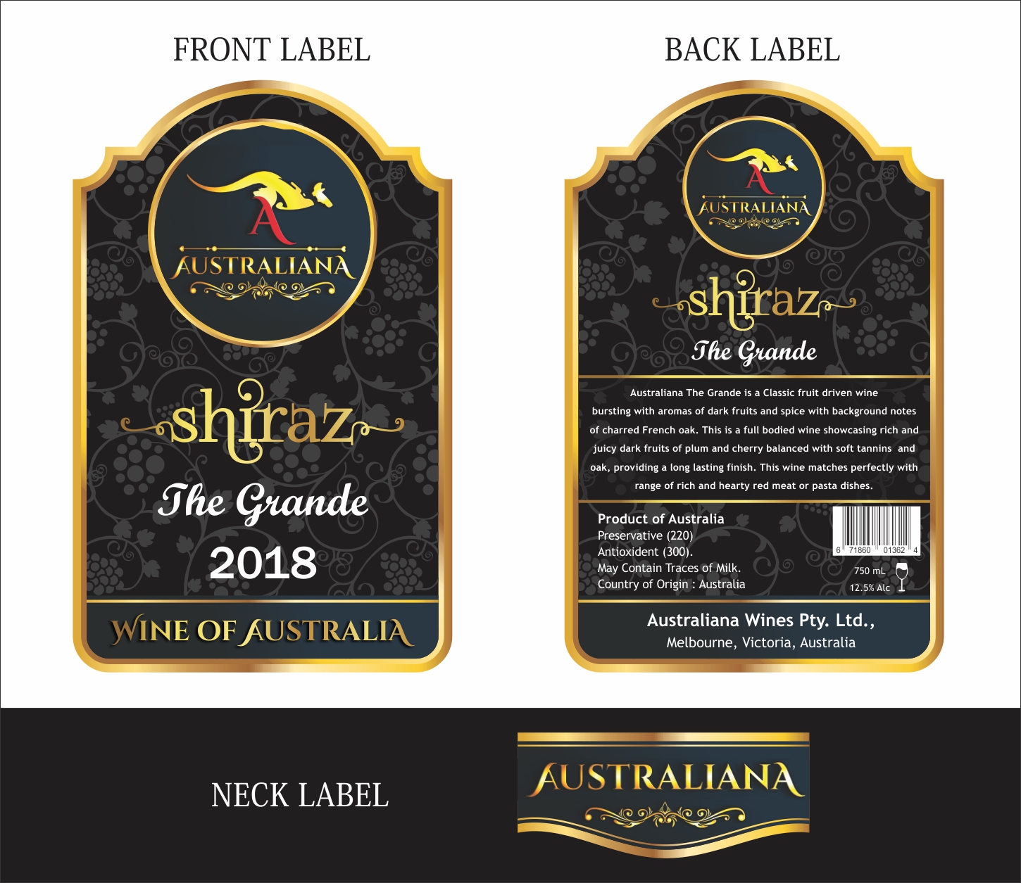Label Design by Robert Macwan for this project | Design #19820722