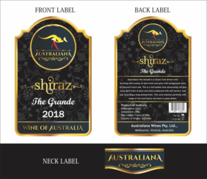 Create Premium Wine Label Design | Label Design by Robert Macwan