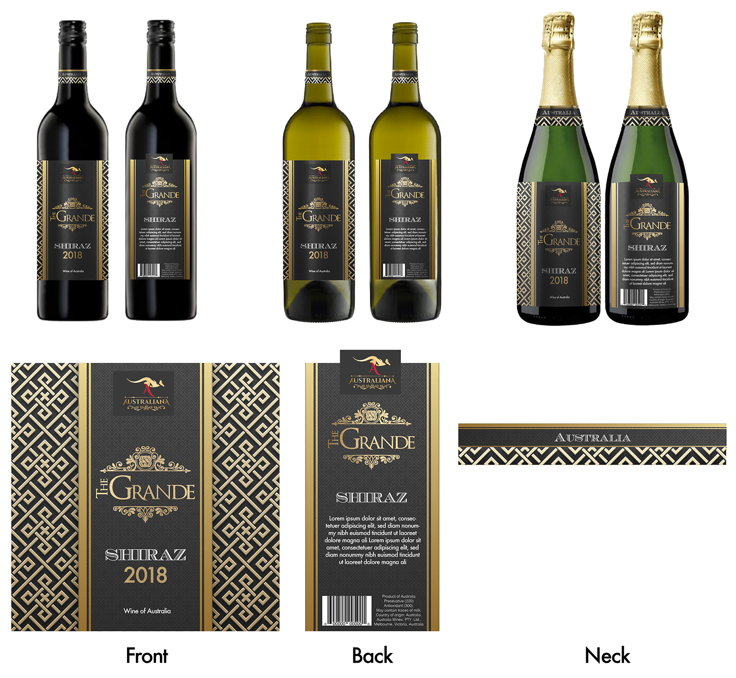 Label Design by Jason Vantran for this project | Design #19754507