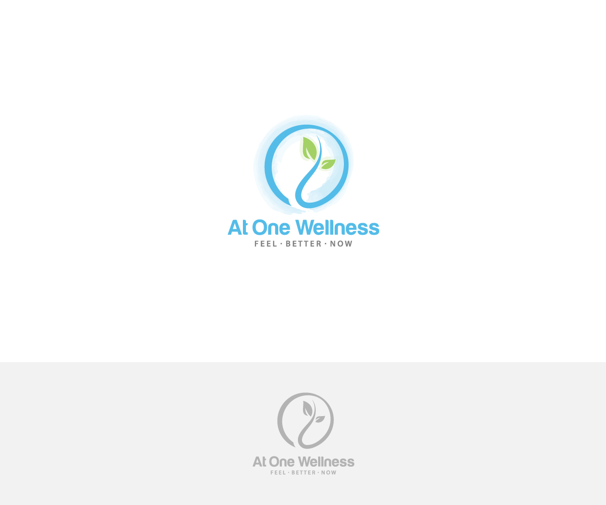 Logo Design by aglaronde23 for At One Wellness | Design #19700409