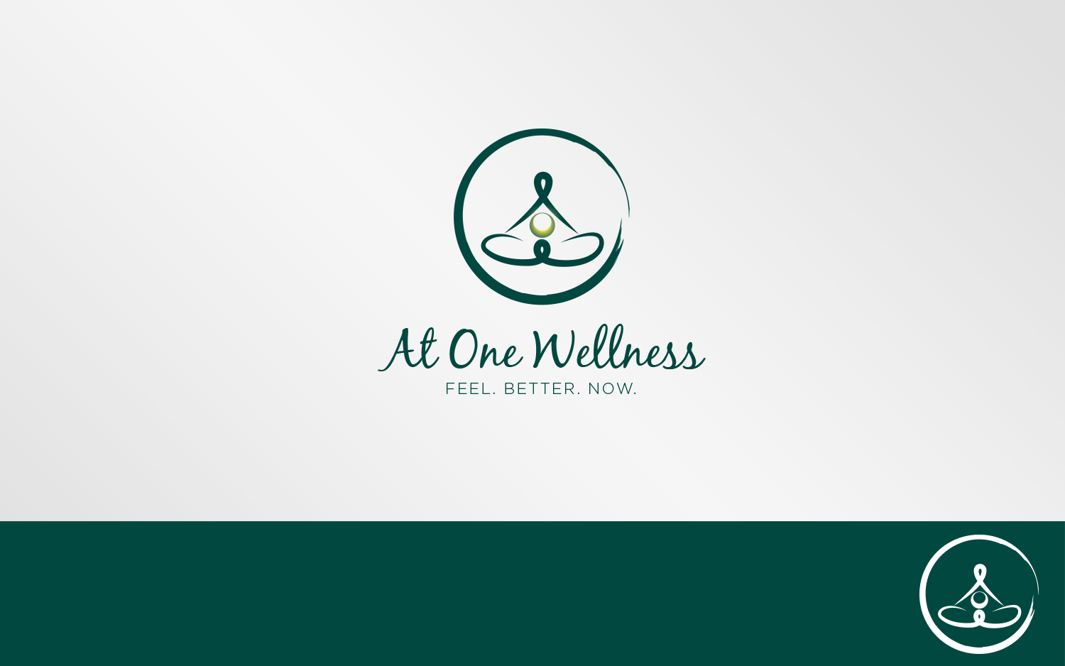Logo Design by Grafactory for At One Wellness | Design #19697649