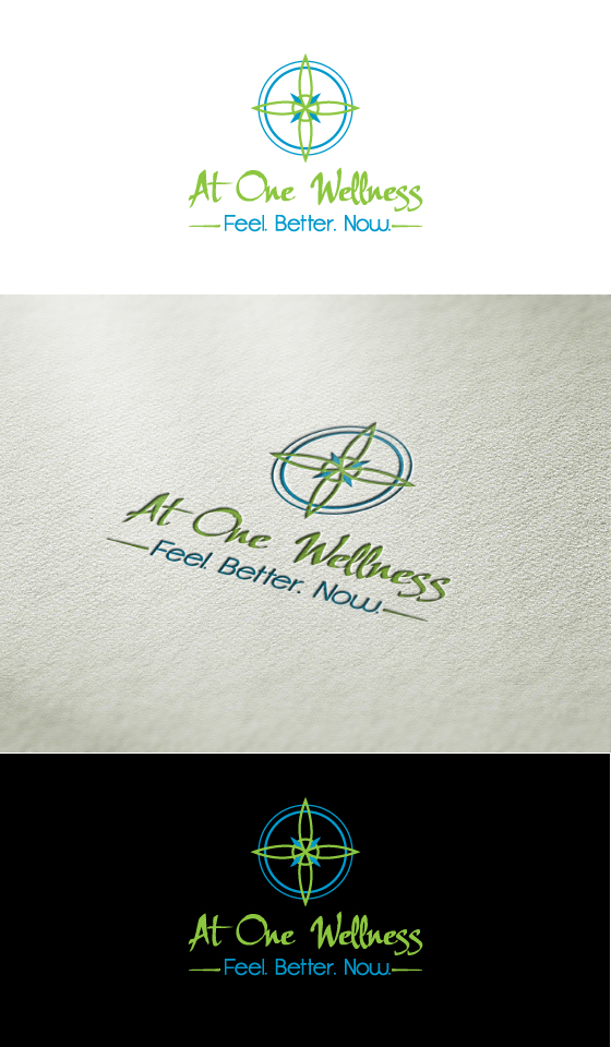 Logo Design by Mak.T for At One Wellness | Design #19696022