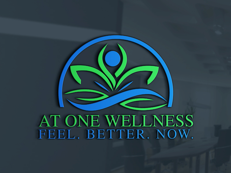 Logo Design by appledesign 3 for At One Wellness | Design #19698159