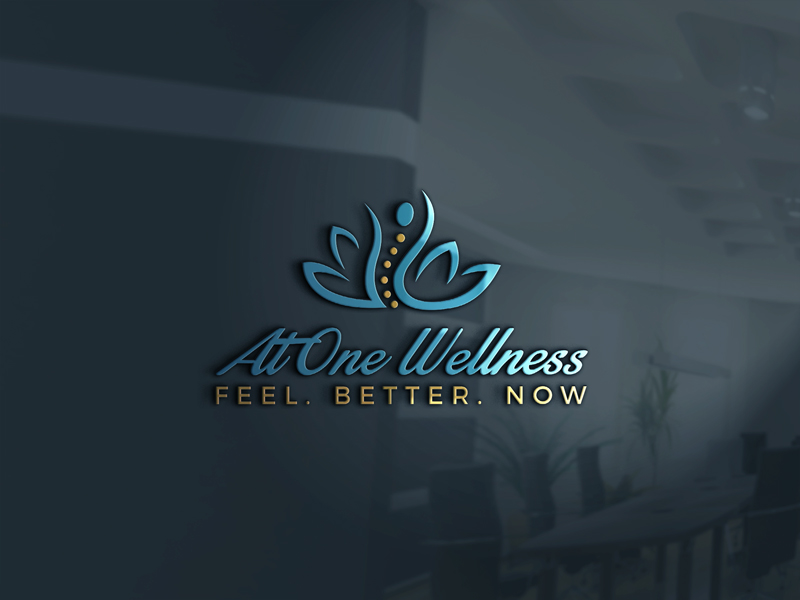 Logo Design by Malkuchulu for At One Wellness | Design #19698038