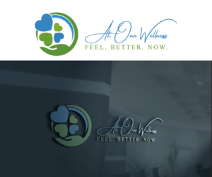 Logo Design by DesignKhalifa2 for At One Wellness | Design: #19692476