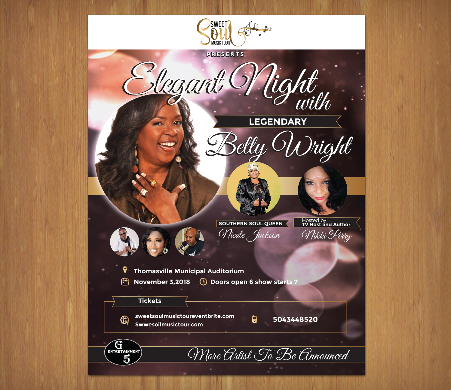 Diseño de Flyer por MNM para Nikkiperrycollection | Diseño #19699416