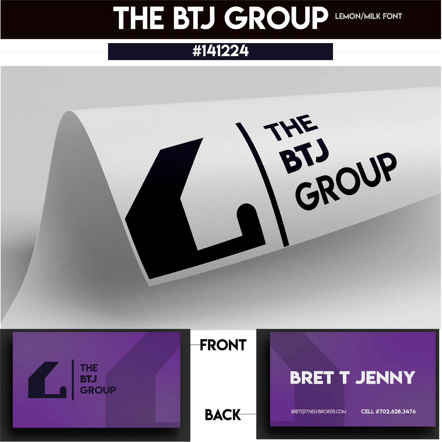 Business Card Design by Muzammil Saeed 2 for LV Lifestyle Properties | Design #19699197