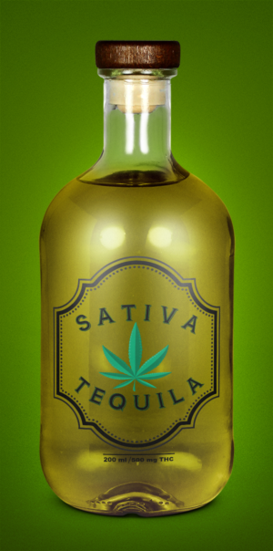 Sativa Tequila | Etikett-Design von ronin71