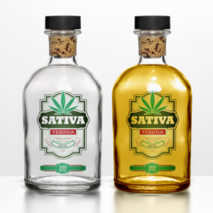 Sativa Tequila | Etikett-Design von paulkanjosh