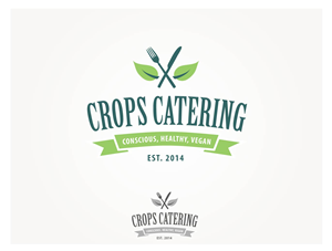 Logo Design by wonderland for Crops Catering | Design: #4718036