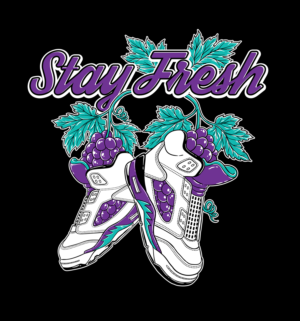 Jordan 5 Grapes shirts  | Diseño de Camiseta por SangBlater
