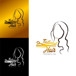 Logo Design by uk for Tailored Hair  | Design: #19686327